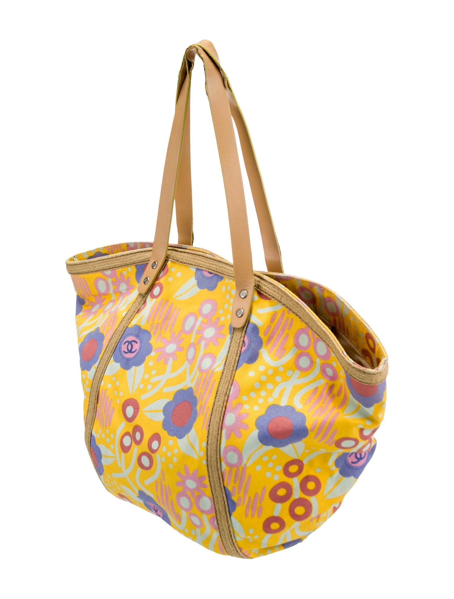 Chanel High Summer Camellia Tote